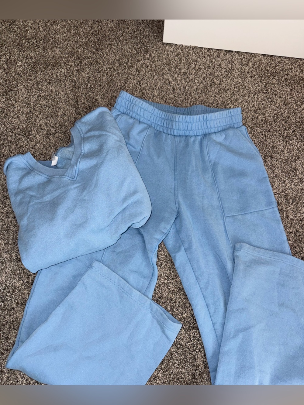 Yogalicious Light Blue Kids Sweatpants & Top Set